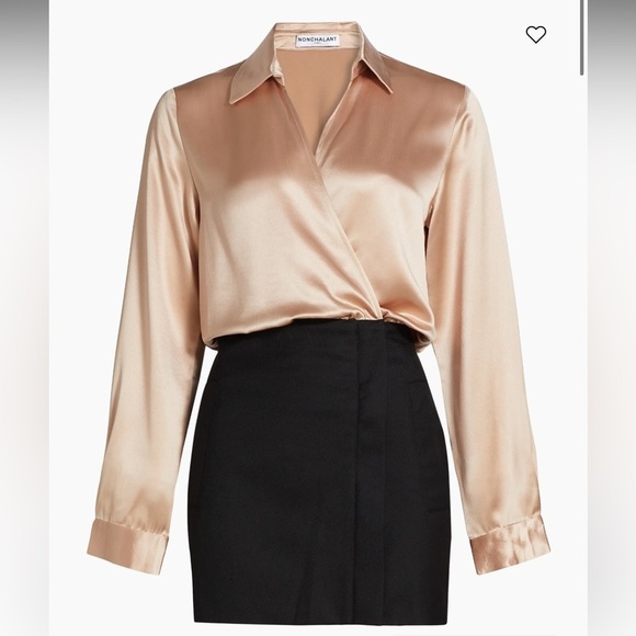 NWT Nonchalant Label Joanna Mix Media Dress - Picture 3 of 8